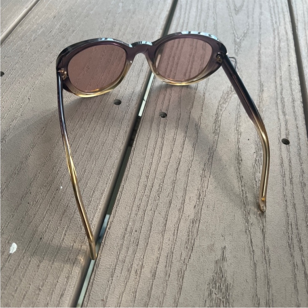 Yves Saint Laurent  Round Oversized Sunglasses - Picture 3 of 7